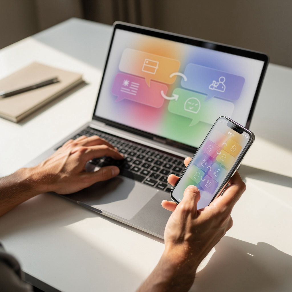 Hey Bilingual AI - Global connection and multilingual communication symbolizing our mission to make bilingual AI accessible for everyone