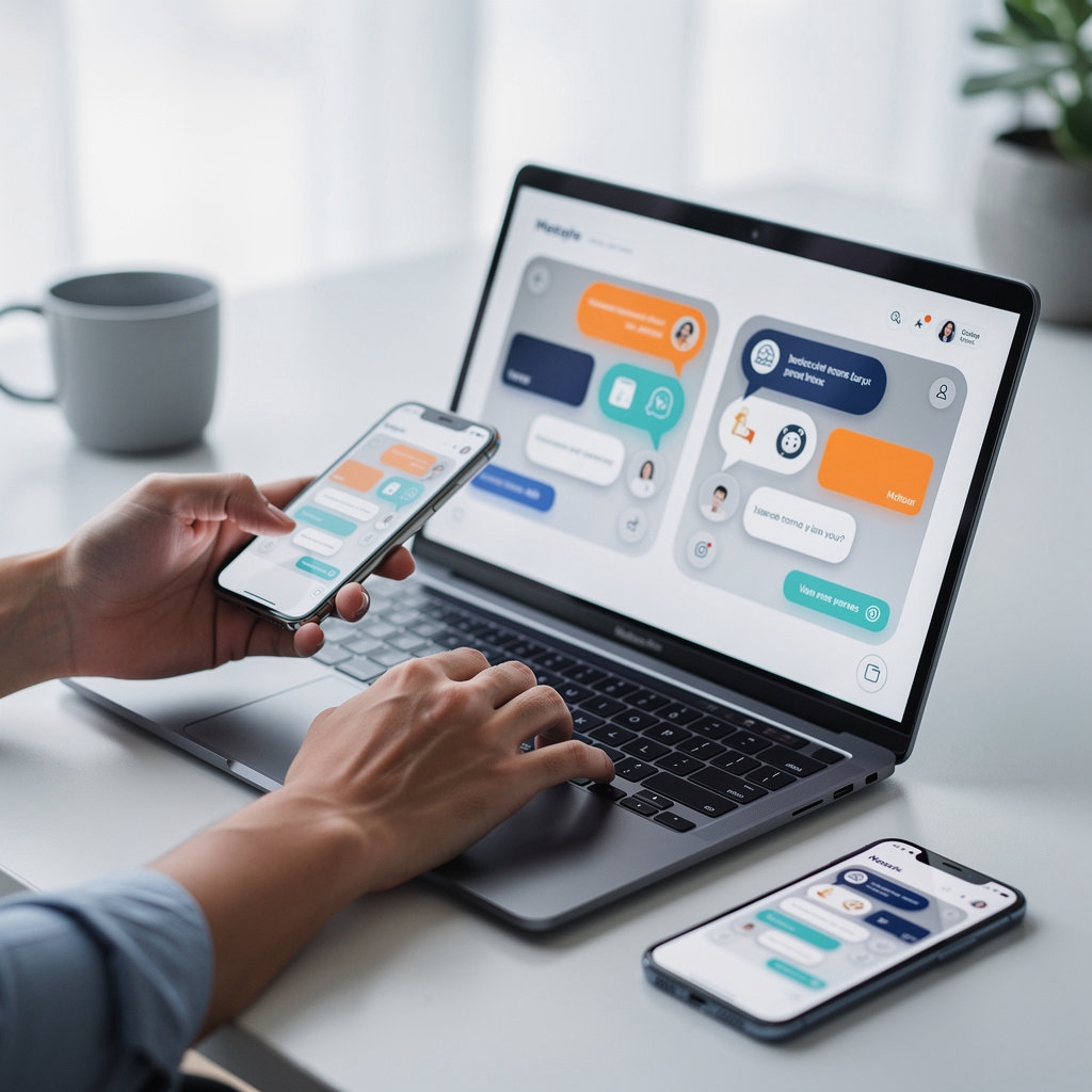 Hey Bilingual AI modern technology foundation built on Lovable platform